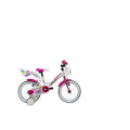 Baffy D 14 wit roze vrijloop +2 handrem