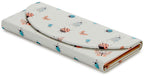 brillenkoker Bugs opvouwbaar 16 cm wit