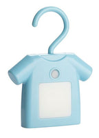 decoratieverlichting T-shirt junior 13 cm led ABS blauw