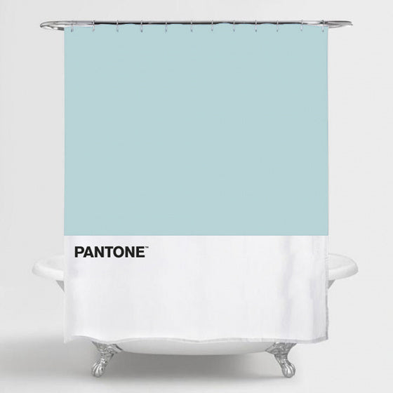 douchegordijn Pantone 180 x 200 cm polyester blauw