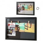 fotolijst met touw 26 x 38 cm zwart