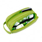 kabelorganizer 22,5 x 10,5 cm polyester groen