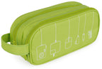kabelorganizer 22,5 x 10,5 cm polyester groen