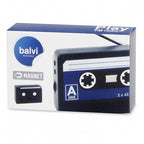 radio magnetisch 6,5 x 10 cm PVC zwart