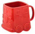 mok Busje 500 ml 9,8 x 12,5 cm keramiek rood