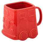 mok Busje 500 ml 9,8 x 12,5 cm keramiek rood
