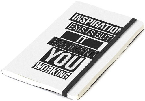 notitieboek Inspiration 14,8 x 10,4 cm papier wit