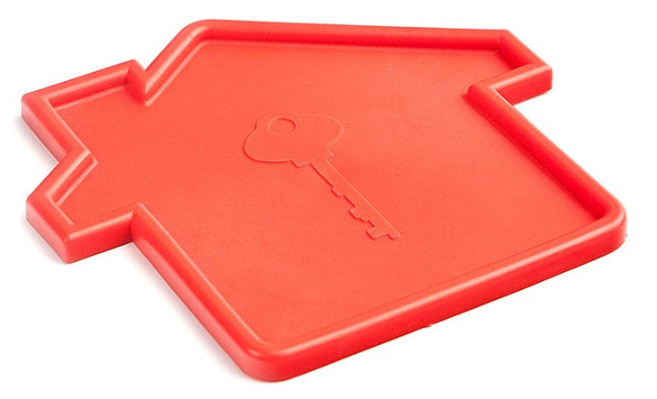 opbergbakje Chez Moi 15 x 16 cm siliconen rood