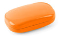 opbergdoosje 3,23 x 8,5 cm kunstleer oranje