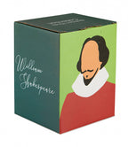pennenbak William Shakespeare 9 x 11,5 cm keramiek wit