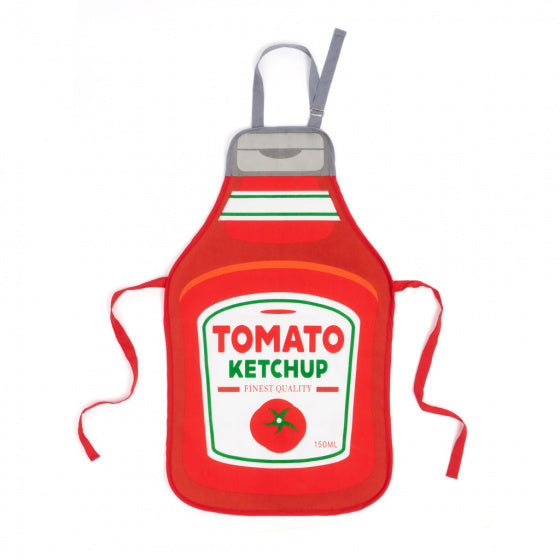 schort Tomato Ketchup 88 x 52 cm polykatoen rood