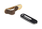 smartphonehouder Momostick 2,5 x 8 cm ABS/PU bruin