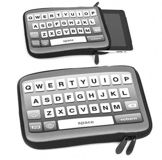 tablethoes Modern Type 9,7" 26 x 20 cm neopreen zwart