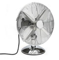 ventilator Vintage 40 x 33 cm metaal zilver