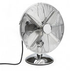 ventilator Vintage 40 x 33 cm metaal zilver