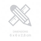 tandenborstelhouder Vriend 6 cm ABS groen