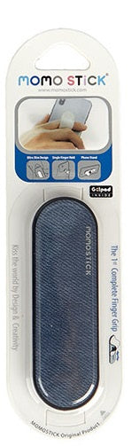telefoonhouder zelfklevend 8 cm ABS/polypropyleen blauw