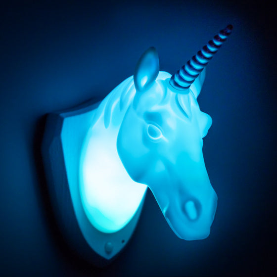 wandlamp Eenhoorn junior 22 cm ABS wit