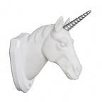 wandlamp Eenhoorn junior 22 cm ABS wit