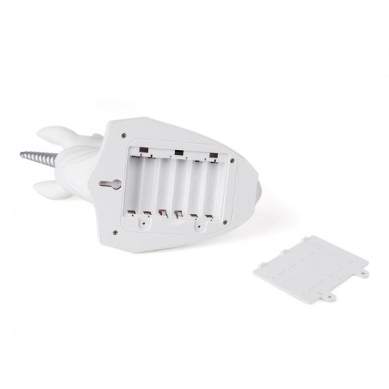 wandlamp Eenhoorn junior 22 cm ABS wit
