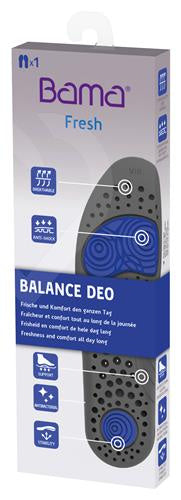 inlegzolen Balance Deo unisex blauw/zwart maat 39