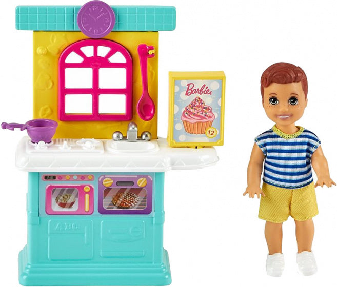 speelset Babysitter Skipper meisjes mintgroen 5-delig