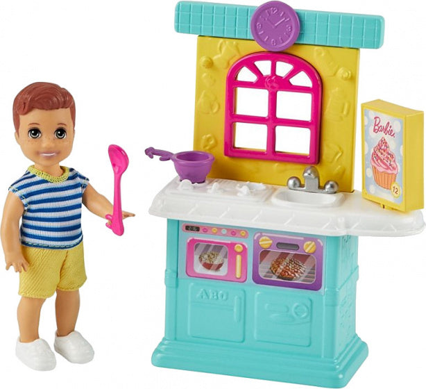 speelset Babysitter Skipper meisjes mintgroen 5-delig