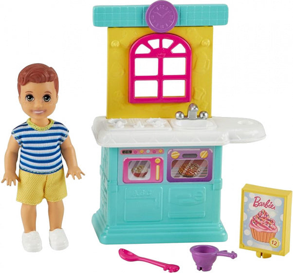 speelset Babysitter Skipper meisjes mintgroen 5-delig