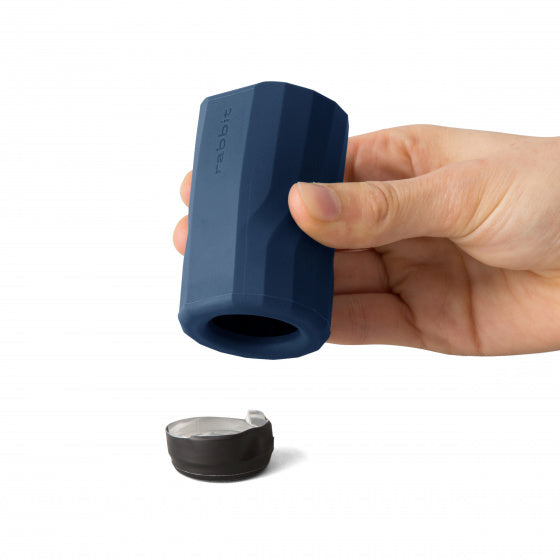 capsulesnijder Pinch 7 x 4 cm donkerblauw