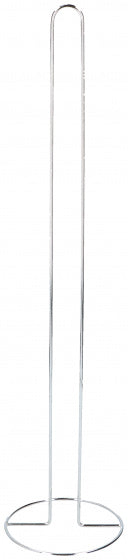 toiletrolhouder 60 cm staal chroom