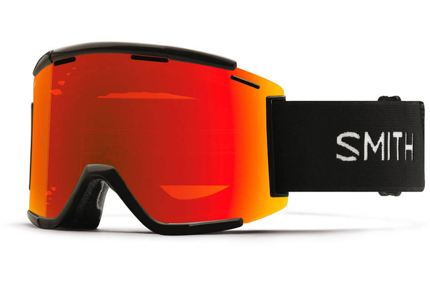 Smith Squad goggle mtb xl black / lens chroma red mirror