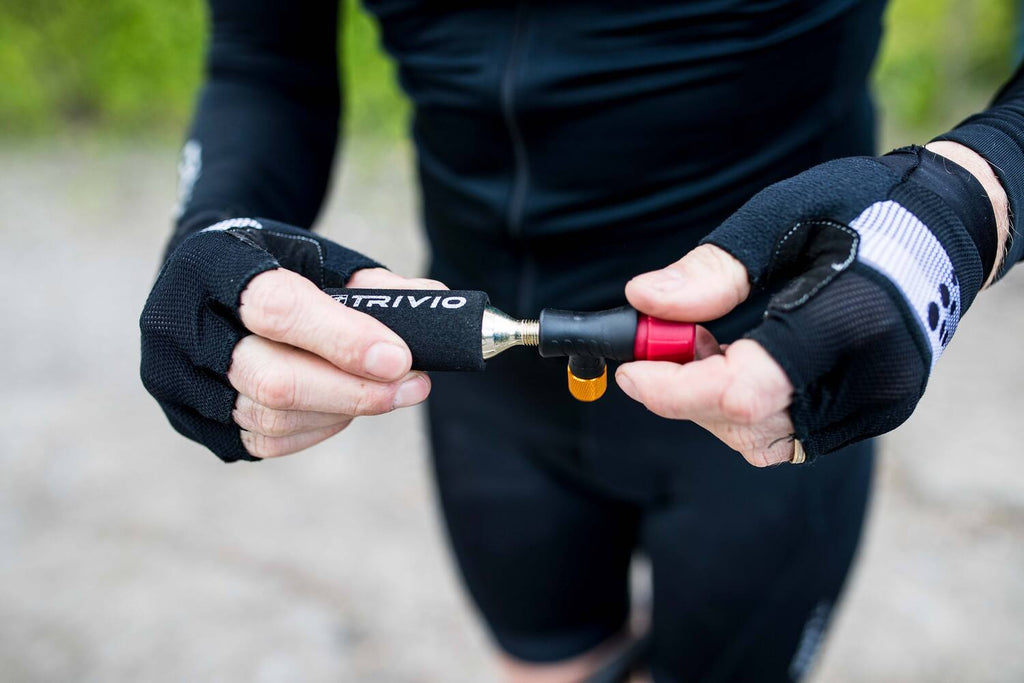 Trivio - co2 adapter + co2 patroon 16 gram + neoprene huls
