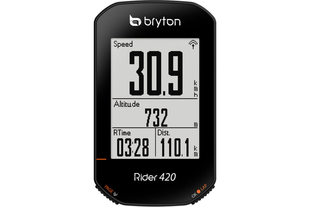 Bryton - rider 420 e gps fietscomputer ant+ / bluetooth