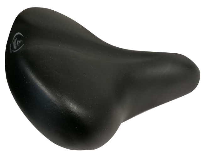 Selle monte grappa 061 america elastomeer veren met strop zwart