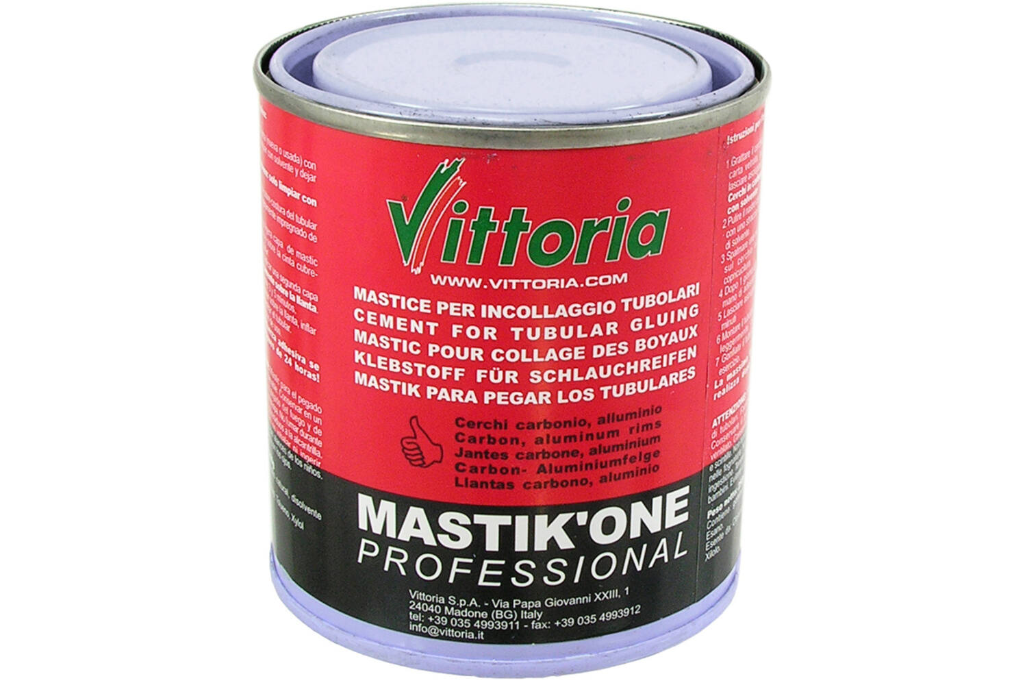 Vittoria Mastik one tubular lijm pot 250 gram