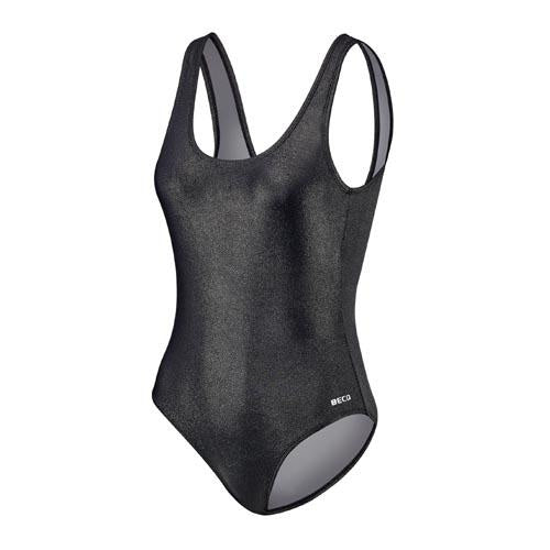 badpak B-cup dames polyester zwart maat 42