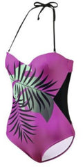 Beco Badpak BEactive C-cup dames polyester roze/groen maat 42