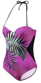Beco Badpak BEactive C-cup dames polyester roze/groen maat 42