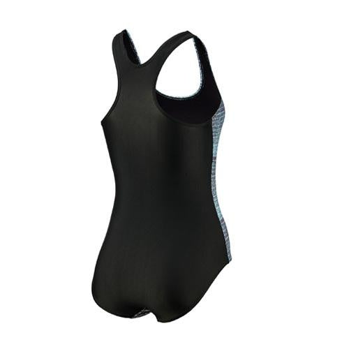 Beco Badpak BEactive dames polyester/elastaan zwart/blauw mt 34