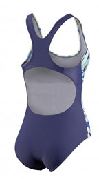 badpak dames polyamide/elastaan donkerblauw mt 38