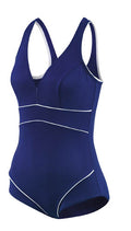 Beco Badpak C-cup gevoerd dames polyester donkerblauw maat 50