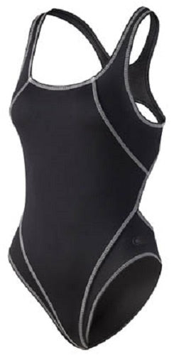 badpak Competition dames polyester zwart mt 42