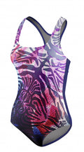 badpak dames polyamide/elastaan navy/roze mt 34