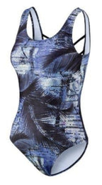 badpak Lady C-cup polyamide/elastaan blauw/zwart maat 36