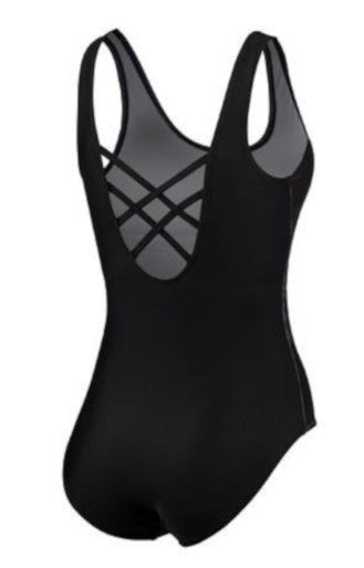 badpak Lady C-cup polyamide/elastaan zwart maat 48