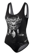 badpak Lady C-cup polyamide/elastaan zwart maat 48