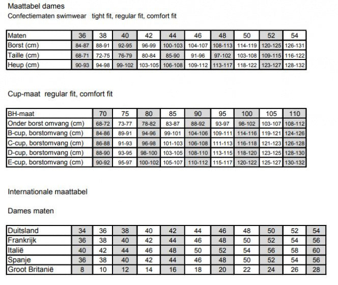 bikini B-cup dames polyester/polyamide roze/zwart maat 34