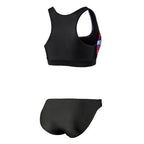 bikini BEactive B-cup dames polyester zwart/roze mt 42