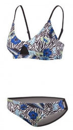 Beco Bikini C-cup dames polyamide zwart/blauw/wit maat 36