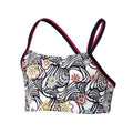 Beco Bikinitop Mix It meisjes polyester wit/zwart maat 140